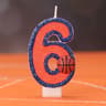 Basketball Number Birthday Candle 0 To 9 Cake Topper 10