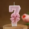 Pink Glitter 3D Number Birthday Candle Cake Topper 8