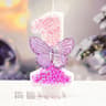 Purple Butterfly Number Birthday Candle For Princess Cake 7