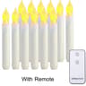 12 Piece Flameless LED Taper Candles Battery Operated For Home And Event Decor 7