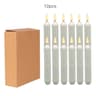 12 Piece Flameless LED Taper Candles Battery Operated For Home And Event Decor 8