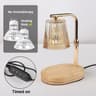 50W Dimmable Candle Warmer Lamp With Timer And Adjustable Height 7