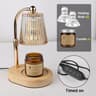 50W Dimmable Candle Warmer Lamp With Timer And Adjustable Height 13