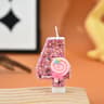 Pink Lollipop Number Birthday Candle Cake Topper 8