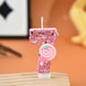 Pink Lollipop Number Birthday Candle Cake Topper 11