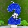 Football Number Birthday Candle Cake Topper 4