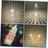 Crystal LED Flameless Candle Lantern Night Light 8