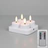 Rechargeable LED Flameless Tea Light Candles Set 6