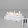 Rechargeable LED Flameless Tea Light Candles Set 7