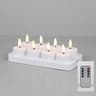 Rechargeable LED Flameless Tea Light Candles Set 8