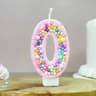 Macaron Number Birthday Cake Candle 6