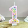 Macaron Number Birthday Cake Candle 7