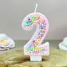 Macaron Number Birthday Cake Candle 8
