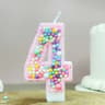 Macaron Number Birthday Cake Candle 10