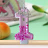 Princess Crown Number Birthday Cake Candle 3