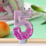 Princess Crown Number Birthday Cake Candle 7