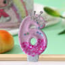 Princess Crown Number Birthday Cake Candle 8