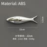3D Electroplated Fish Wall Decor Hanging Ornament 7