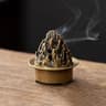 Vintage Three Legged Alloy Incense Burner And Stick Holder 12