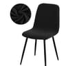 Modern Stretch Short Back Chair Cover 5
