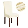 Waterproof Stretch Jacquard Dining Chair Cover 10