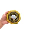 Traditional Bagua Feng Shui Octagonal Mirror With Metal Frame 6