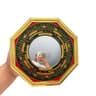 Traditional Bagua Feng Shui Octagonal Mirror With Metal Frame 10