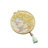 Elegant Metal Folding Portable Cosmetic Makeup Mirror 8