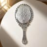 Vintage European Handheld Cosmetic Makeup Mirror 6