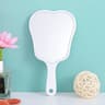 Lightweight Tooth Shaped Handheld Makeup Mirror 11