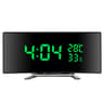 Curved Screen LED Alarm Clock With Temperature And Humidity Display 7