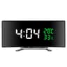Curved Screen LED Alarm Clock With Temperature And Humidity Display 8
