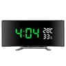 Curved Screen LED Alarm Clock With Temperature And Humidity Display 9