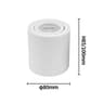 Round GU10 Surface Mounted Ceiling Spotlight Fixture 7