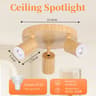 Modern GU10 LED Ceiling Spotlight With Replaceable Bulb 9
