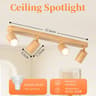 Modern GU10 LED Ceiling Spotlight With Replaceable Bulb 10