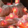 Artificial Rose Fairy String Lights For Romantic Decor 7