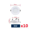 Round LED Ceiling Downlight White Indoor Lamp 7