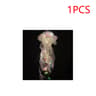 Jellyfish LED Night Light Hanging Lamp With Ribbon And Bead Decor 9