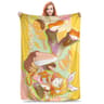 Yoisaki Kanade Project Sekai Soft Flannel Throw Blanket 10