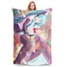 Yoisaki Kanade Project Sekai Soft Flannel Throw Blanket 18