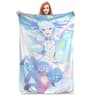 Yoisaki Kanade Project Sekai Soft Flannel Throw Blanket 16