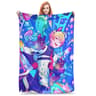 Yoisaki Kanade Project Sekai Soft Flannel Throw Blanket 14