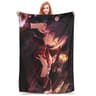 Yoisaki Kanade Project Sekai Soft Flannel Throw Blanket 13