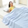 Ice Silk Lightweight Summer Cooling Comforter Blanket 16