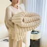 Soft Plush Carved Thick Warm Winter Throw Blanket 13