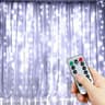 USB LED Curtain Lights For Decoration With Remote And 8 Modes 7