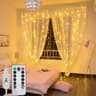 USB LED Curtain Lights For Decoration With Remote And 8 Modes 6