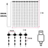 Smart RGB Curtain String Lights With Music Sync 8