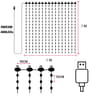 Smart RGB Curtain String Lights With Music Sync 9